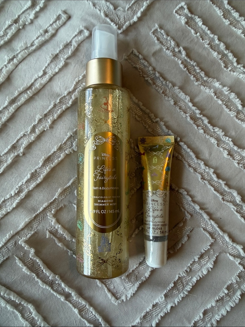 Life's a Fairytale Bath & Body Works Shimmer Mist & Lip Gloss